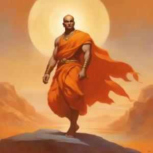 Portrait of Chanakya – ancient Indian philosopher and advisor