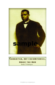 In The Future of the American Negro (1899), he promoted industrial education and building character and skills necessary for African Americans to shape their own destiny